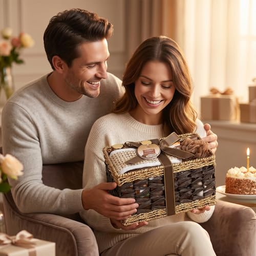 Gifts for Women & Men, 32 Pcs Coconut Vanilla Spa Gift Basket - Product Imagery