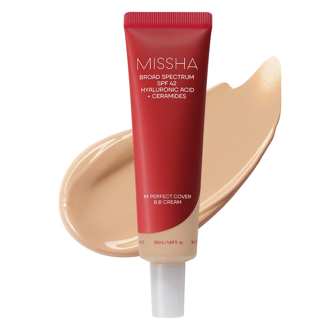 MISSHA M Perfect Cover BB Cream No.23 Natural Beige SPF 42 PA+++ - Product Imagery