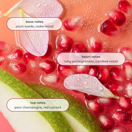 eos Cashmere Body Wash- Pink Champagne, Creamy Gel, Shea Butter, - Product Imagery