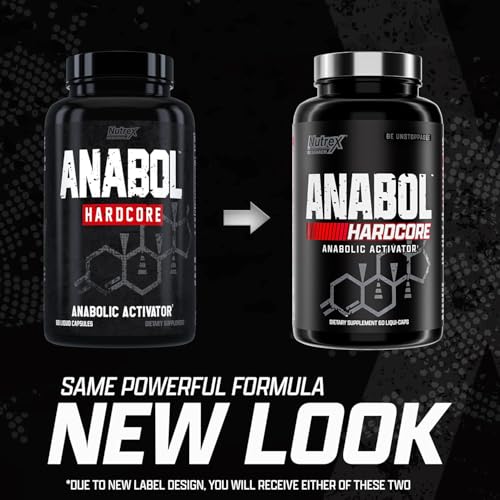 Nutrex Research Anabol Hardcore Anabolic Activator, Muscle - Product Imagery