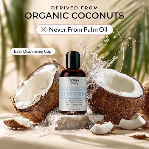 100% Organic Glycerin - For Skin & Hair - Food Grade - USDA - Product Imagery