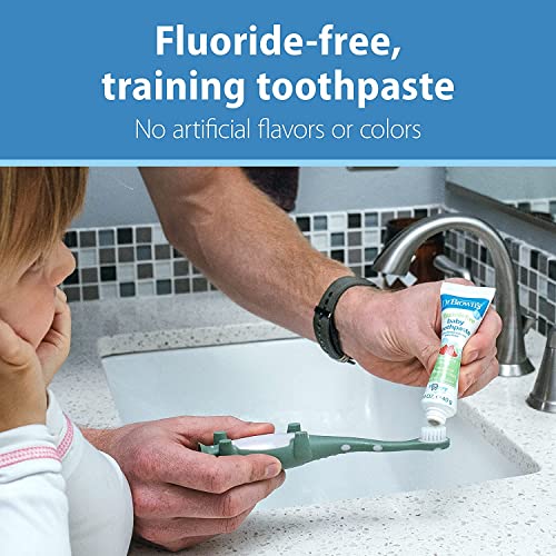 Dr. Brown's Infant-to-Toddler Toothbrush and Toothpaste Set, - Product Imagery