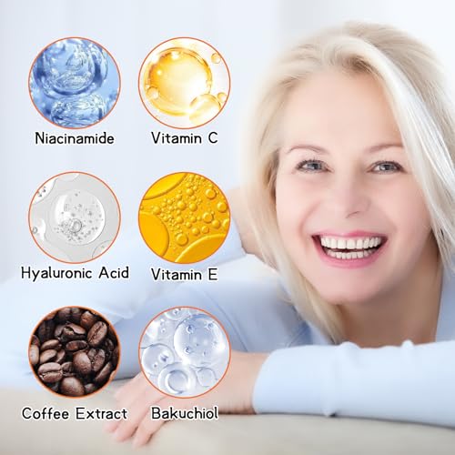 Facial Vitamin C Serum, 30ml, Firming & Lifting, Fades Dark - Product Imagery