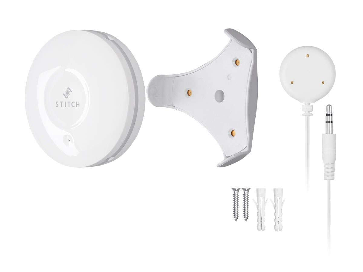 Monoprice 133124 Flood Sensor White – full view