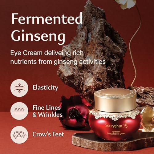 Sooryehan Hyobidam Fermented Eye Cream (0.84 fl oz) - Korean - Product Imagery