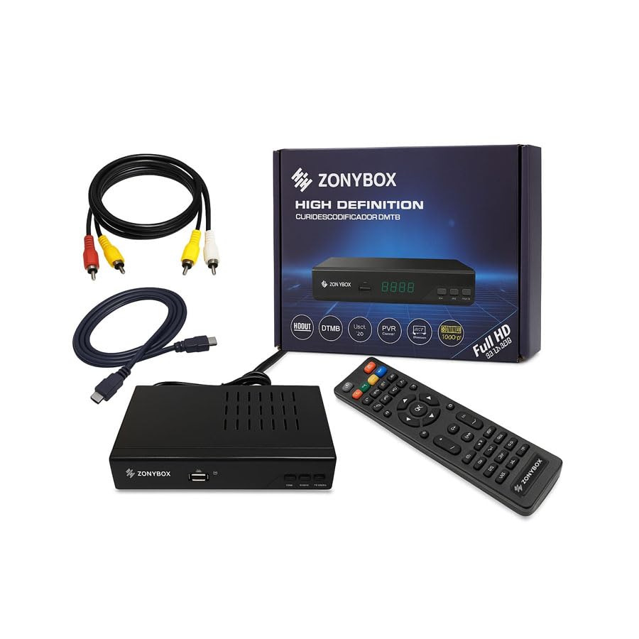 Zonybox Caja decodificadora de TV Digital para Cuba