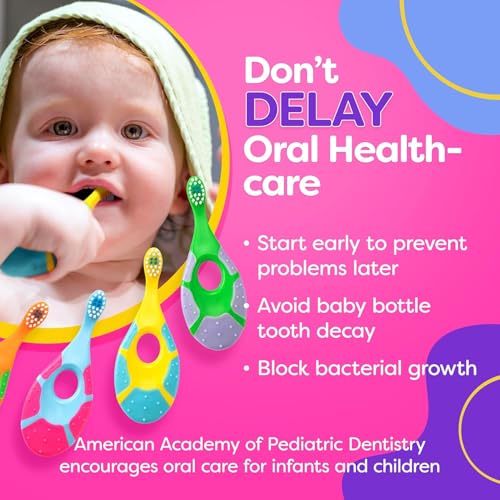 Baby Toothbrush 12 months and up - Toddler Toothbrush - Soft - Product Imagery
