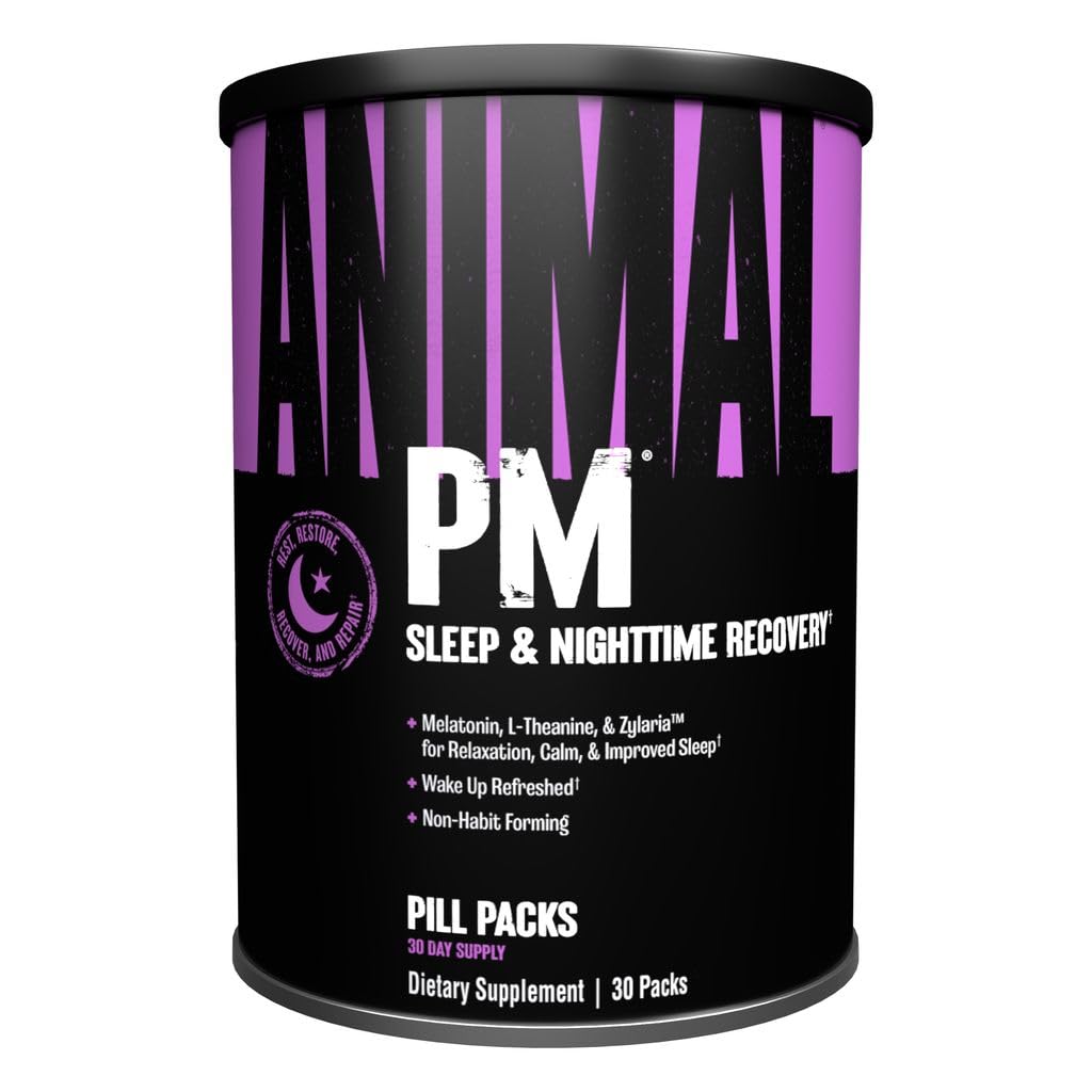 Animal PM Deep Sleep Aid Supplement for Adults | 30 Pill Packs