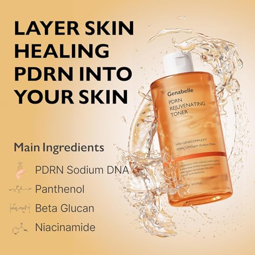 Genabelle PDRN Rejuvenating Toner - Deep Hydration & Skin - Product Imagery