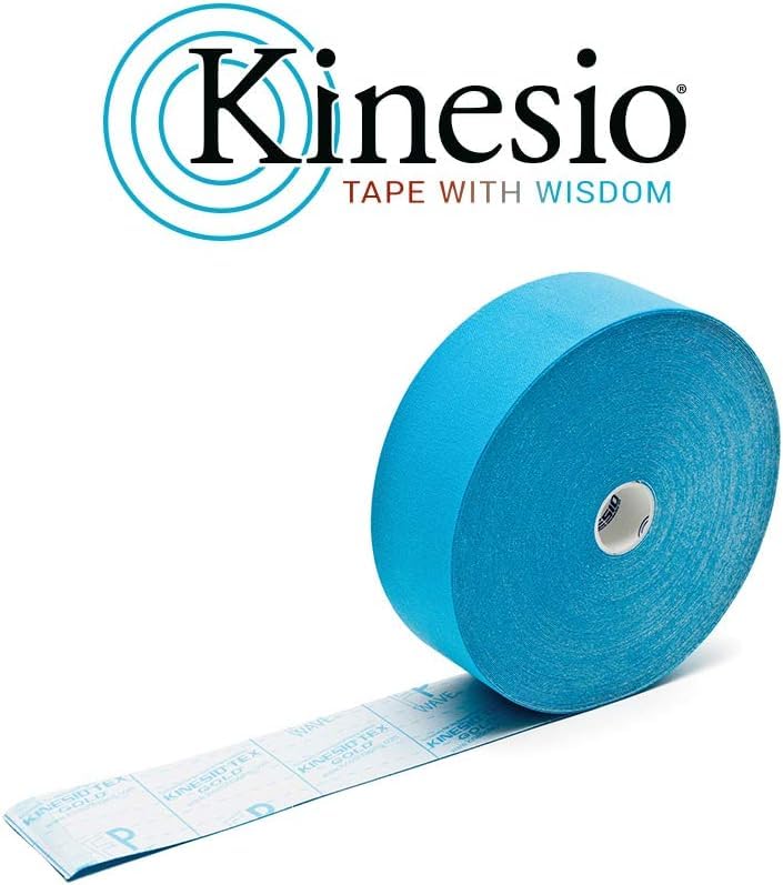 2" Kinesio® Tex Gold W/R Black FP Bulk - Product Imagery