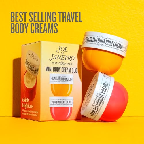 Sol de Janeiro Mini Body Cream Duo Brazilian Bum Bum & Bom Dia - Product Imagery
