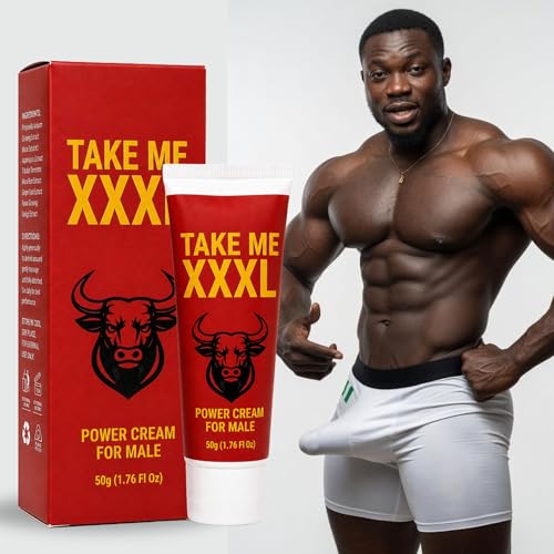 Elevia Take Me XXXL Power Cream For Male | Men's Vitality Cream – Daily Performance Support Formula – Paraben Free, Unsc