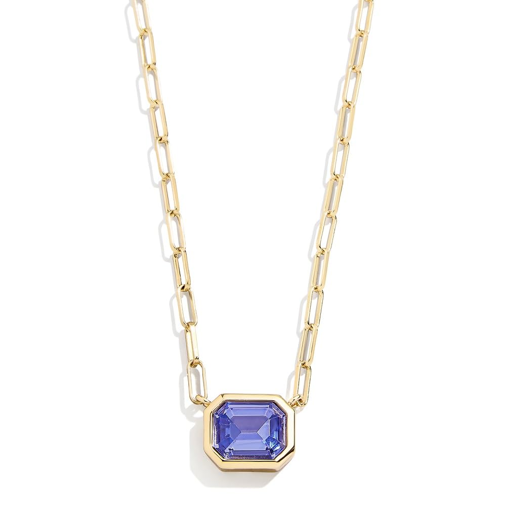 BaubleBar - Blythe Birthstone Pendant Necklace – product photo (Pendant Necklaces)