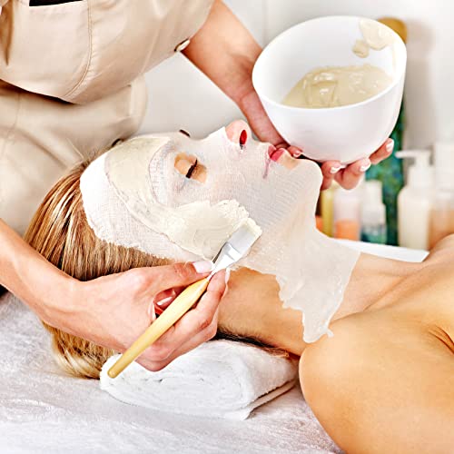 100 Pcs Precut Gauze Facial Mask Sheets for Home Salon DIY Skin - Product Imagery