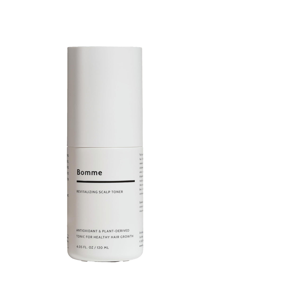 Bomme Revitalizing Scalp Toner | 71.6% Less Hair Shedding in 4 Weeks | Clinically Evaluated Botanical Leave-In Scalp Tre