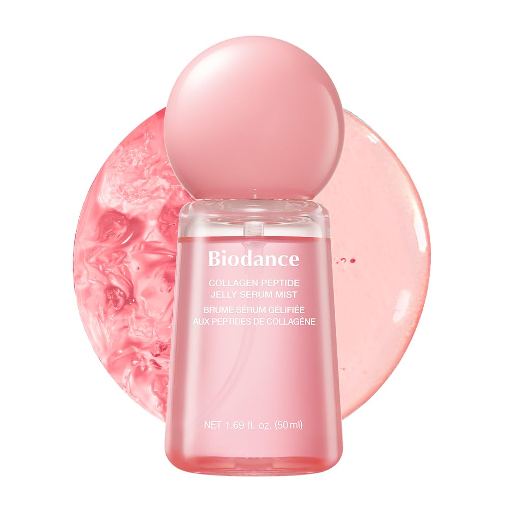 BIODANCE Collagen Peptides Jelly Serum Mist, Hydrating Face - Product Imagery