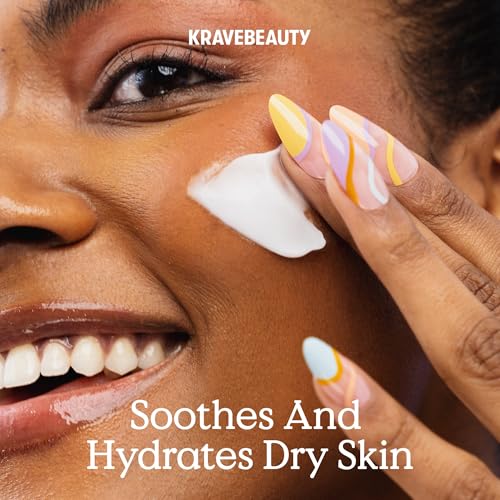 KraveBeauty Oat So Simple Water Cream for Dry, Sensitive Skin, - Product Imagery