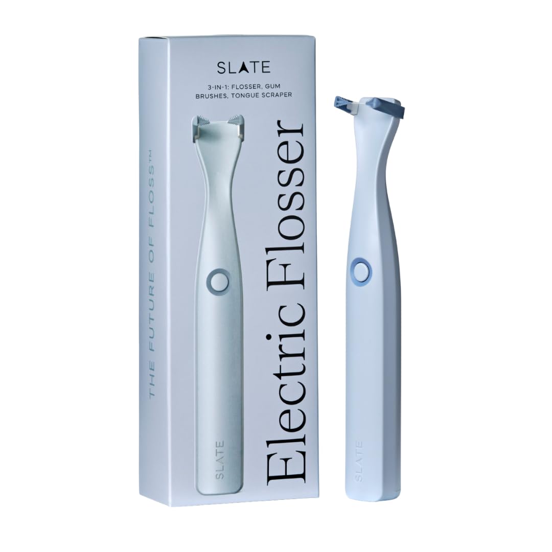 Slate Origin 3 in 1 Battery Powered Electric Flosser Dentist - SLATE Official Imagery - 2