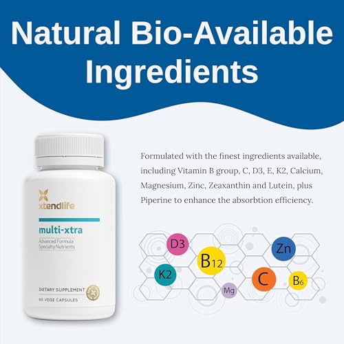 Xtendlife Multi‑Xtra Daily Multivitamin Supplement, 30 Day Supply - Product Imagery