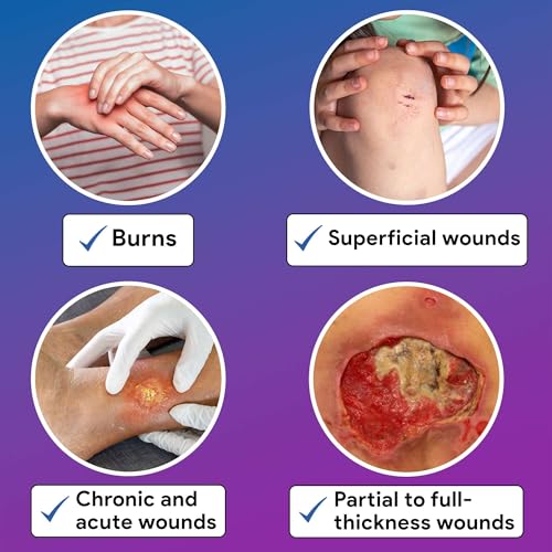 Silicone Foam Dressings 9"x9" - 10 Bordered Silicone Bandages - Product Imagery