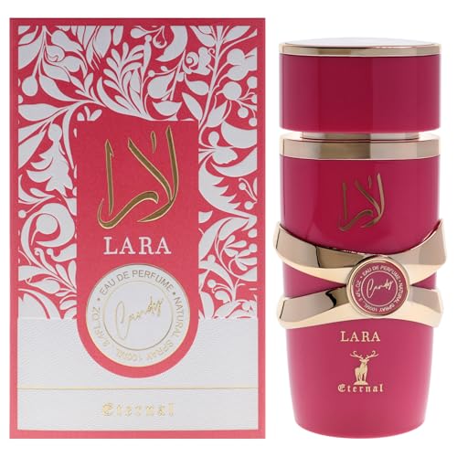 Eternal Collection - Lara Candy by Khalis for Women - 3.4 oz EDP Spray – Alcohol Free, Fresh