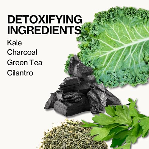 Pacifica Super Green Detox Sheet Mask – Charcoal, Kale & Clay - Product Imagery
