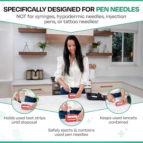 PocketSharps - Pocket-Size Travel Sharps Container for Pen - Product Imagery