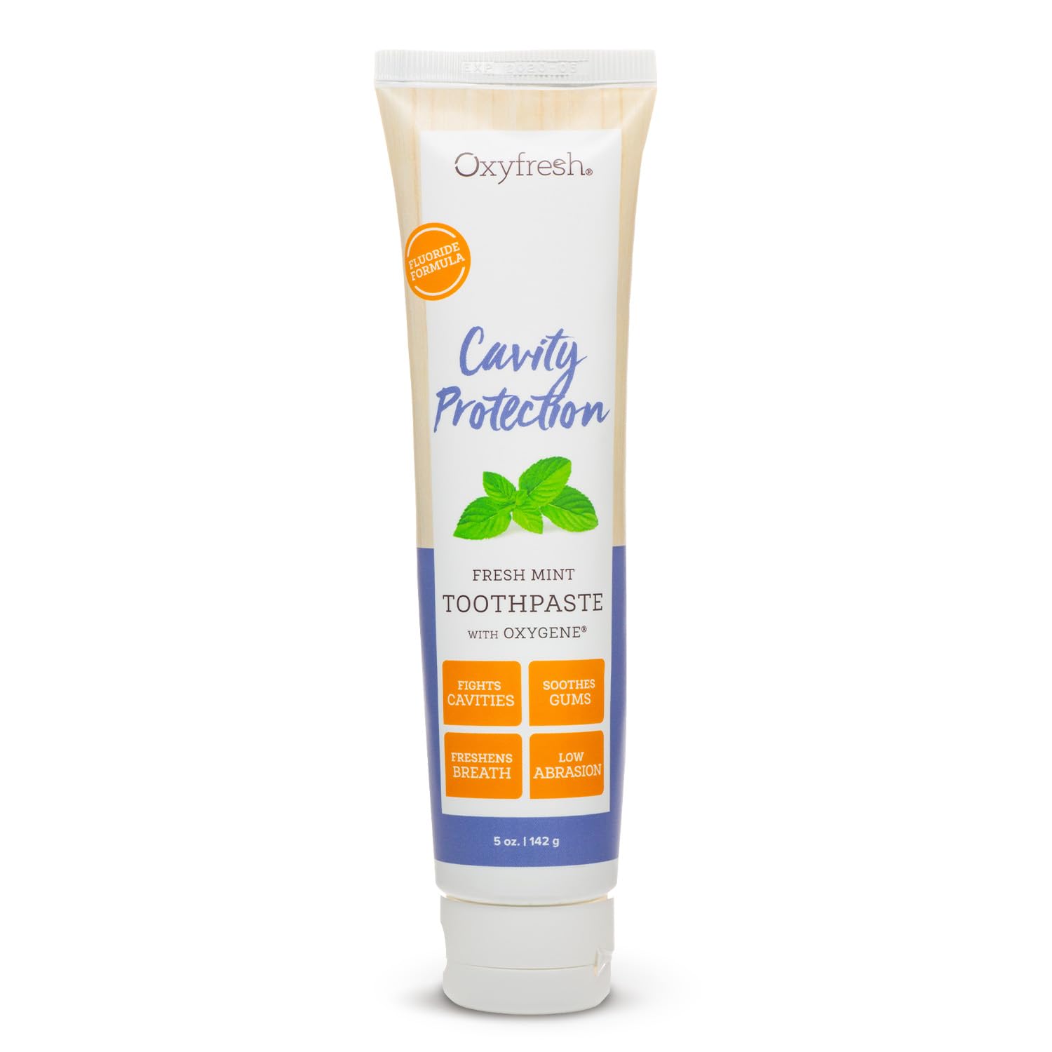 Oxyfresh Premium Cavity Protection – Fresh Mint Fluoride - Product Imagery