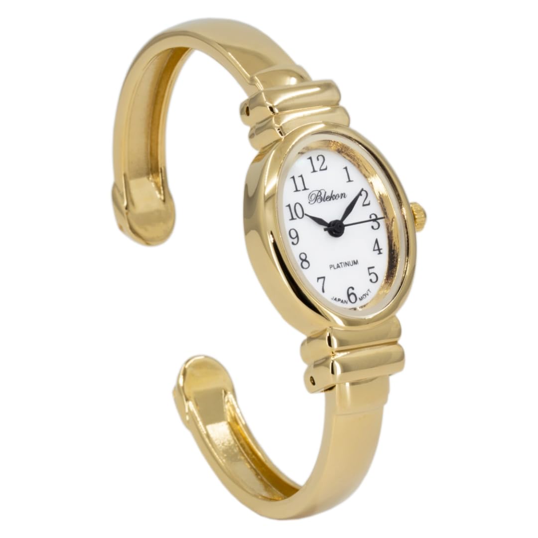 Blekon Elegant Bracelet Watch for Women – Mother-of-Pearl Dial, Polished Case Perfect for Petite Wrists – Sophisticated 