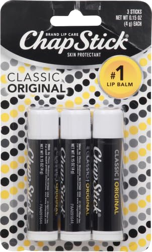 ChapStick Classic Original Lip Balm Tubes, Lip Care - 0.15 Oz - Product Imagery