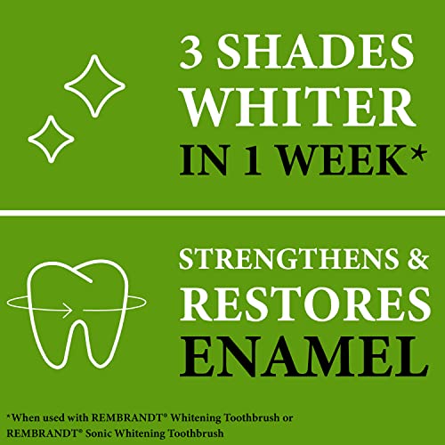 Rembrandt Deeply White + Peroxide Whitening Toothpaste, - Product Imagery