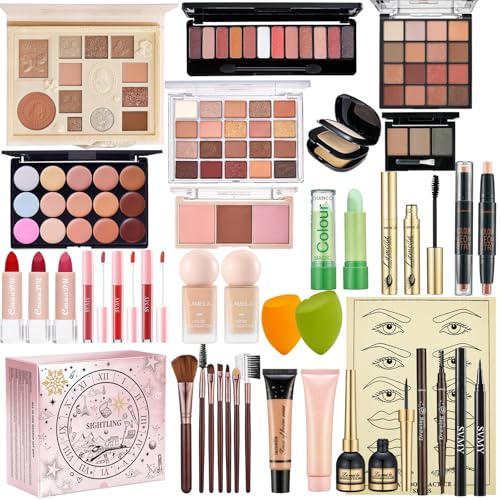 SIGHTLING Makeup Kit for Women Full Kit, All In One Makeup Gift Set for Women & Girls – Multicolor