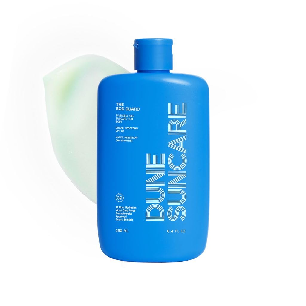 DUNE Bod Guard SPF 30 Body Sunscreen Invisible Gel 8.4 oz