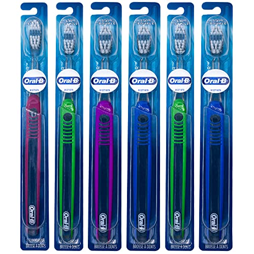 Oral-B Indicator Toothbrush Flat Trim, Compact Head 30, Soft - - Product Imagery