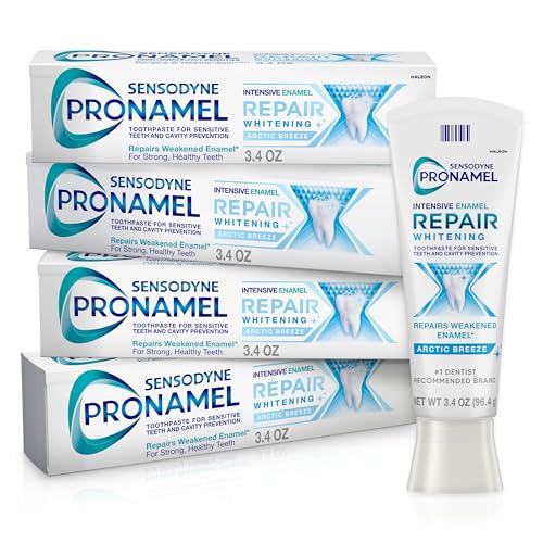 SENSODYNE PRONAMEL Intensive Enamel Repair Whitening Toothpaste, - Product Imagery