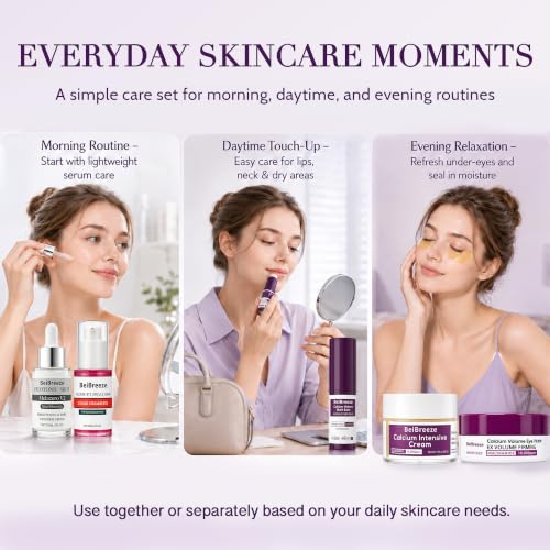 Face Care Set – Daily Moisturizing Facial Kit for Smooth, - Product Imagery