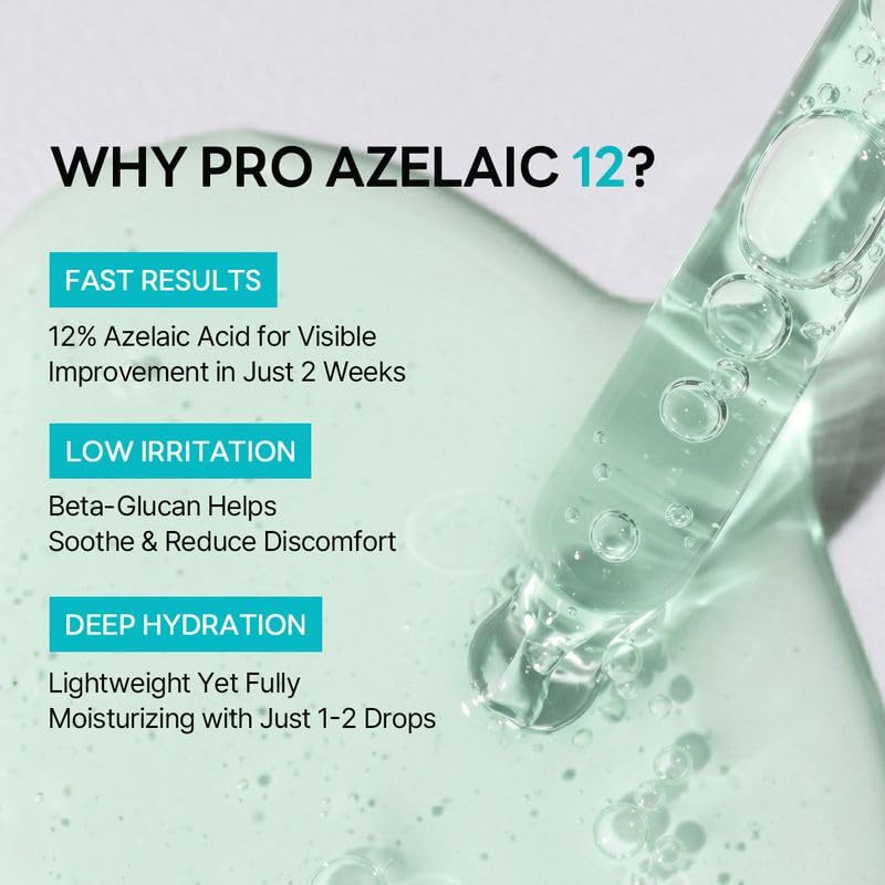 ROUND LAB Azelaic Acid 12 Soothing Serum, 1.01 Fl Oz - Product Imagery
