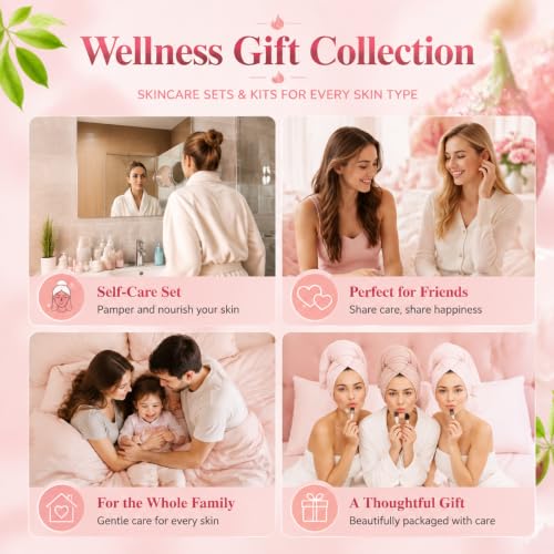 6PCS Figs Korean Skin Care Set, Moisturizing Korean Facial Kits - Product Imagery