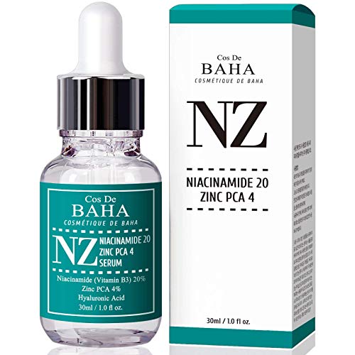 Cos De BAHA Niacinamide 20% + Zinc PCA 4% Serum 1 Fl Oz - Pore - Product Imagery