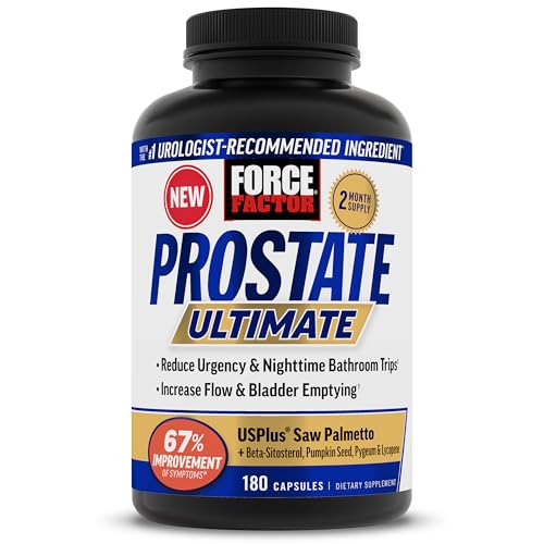 Force Factor Prostate Ultimate, Prostate Health Supplement for - Product Imagery
