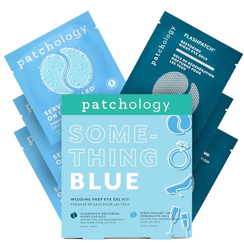 Patchology Something Blue Under Eye Patches | Bridal Shower Gift for Bride. – Unscented