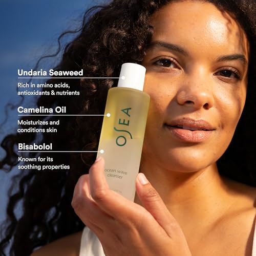 OSEA Ocean Wave Cleanser, Bi-Phase Cleansing Oil, 4 fl oz - Product Imagery