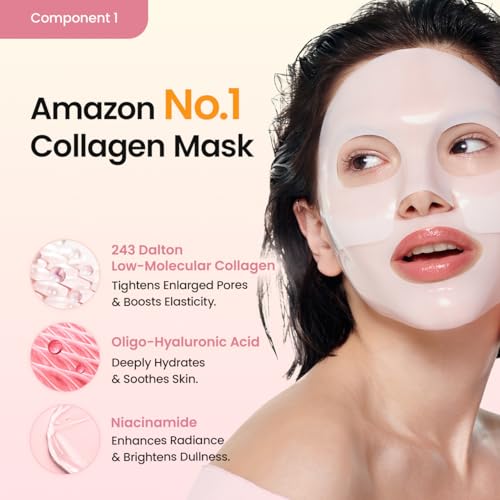 BIODANCE Collagen Anti-Aging Set: Bio Collagen Real Deep Mask & - Product Imagery