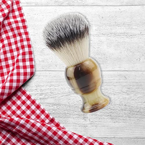 Nylon Hair Shaving Brush for Men-Professional Salon Quality Soft - Product Imagery