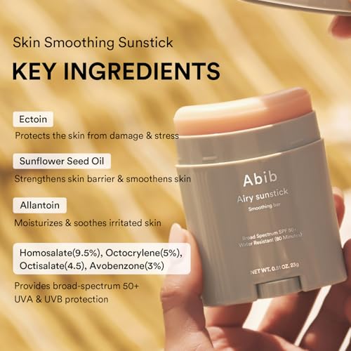 Abib Airy Sunstick Protection Bar DUO SPF50+ Broad Spectrum, - Product Imagery