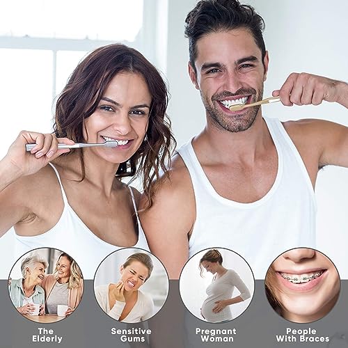 GentleClean Pro Extra Soft Toothbrushes for Adults - Super Ultra - Product Imagery