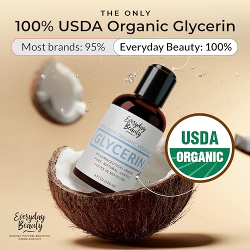 100% Organic Glycerin - For Skin & Hair - Food Grade - USDA - Product Imagery