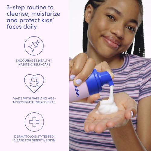 Evereden Kids Mineral Sunscreen, Face Wash, Cream & Headband, - Product Imagery