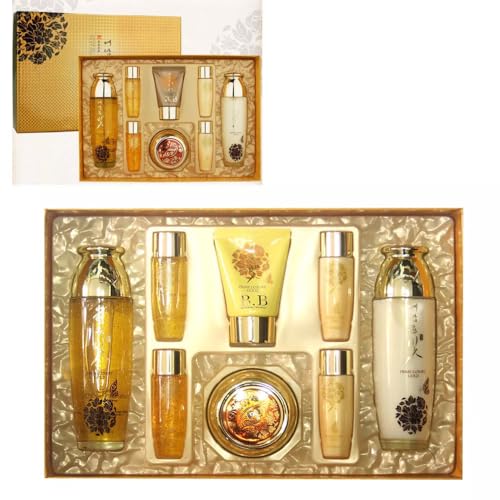 Premium Luxury Gold Women Facial Skin Care Set (4Pcs) Beauty & - Product Imagery