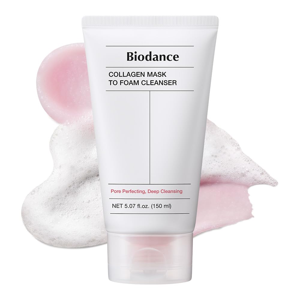 BIODANCE Collagen Mask To Foam Cleanser, 2-in-1 Pore Care and - Product Imagery